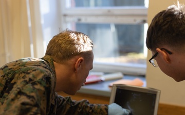 U.S. Navy Corpsman Conduct Practical Application of TCCC