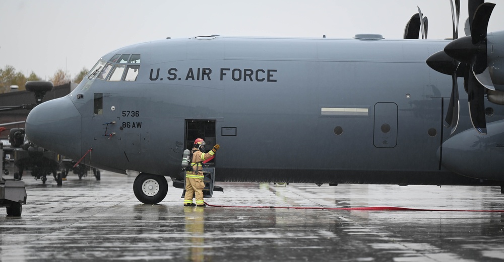 OV 24-3 Simulated aircraft fire tests Airmen readiness