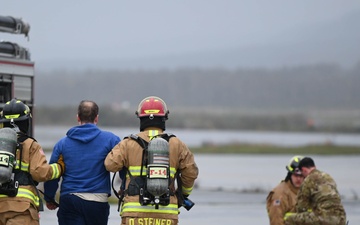 OV 24-3 Simulated aircraft fire tests Airmen readiness