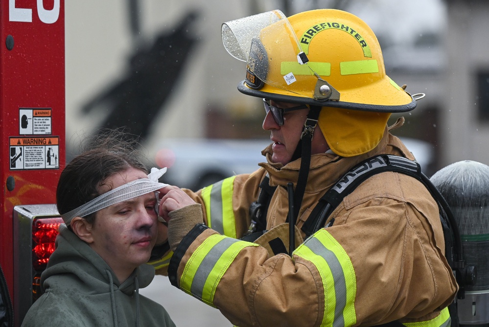 OV 24-3 Simulated aircraft fire tests Airmen readiness