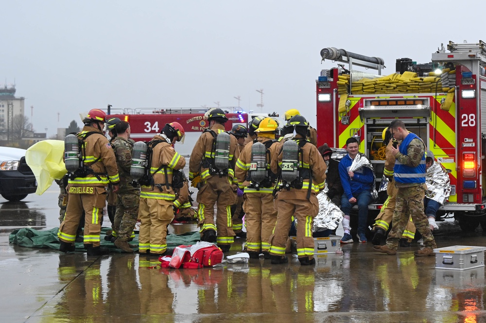 OV 24-3 Simulated aircraft fire tests Airmen readiness