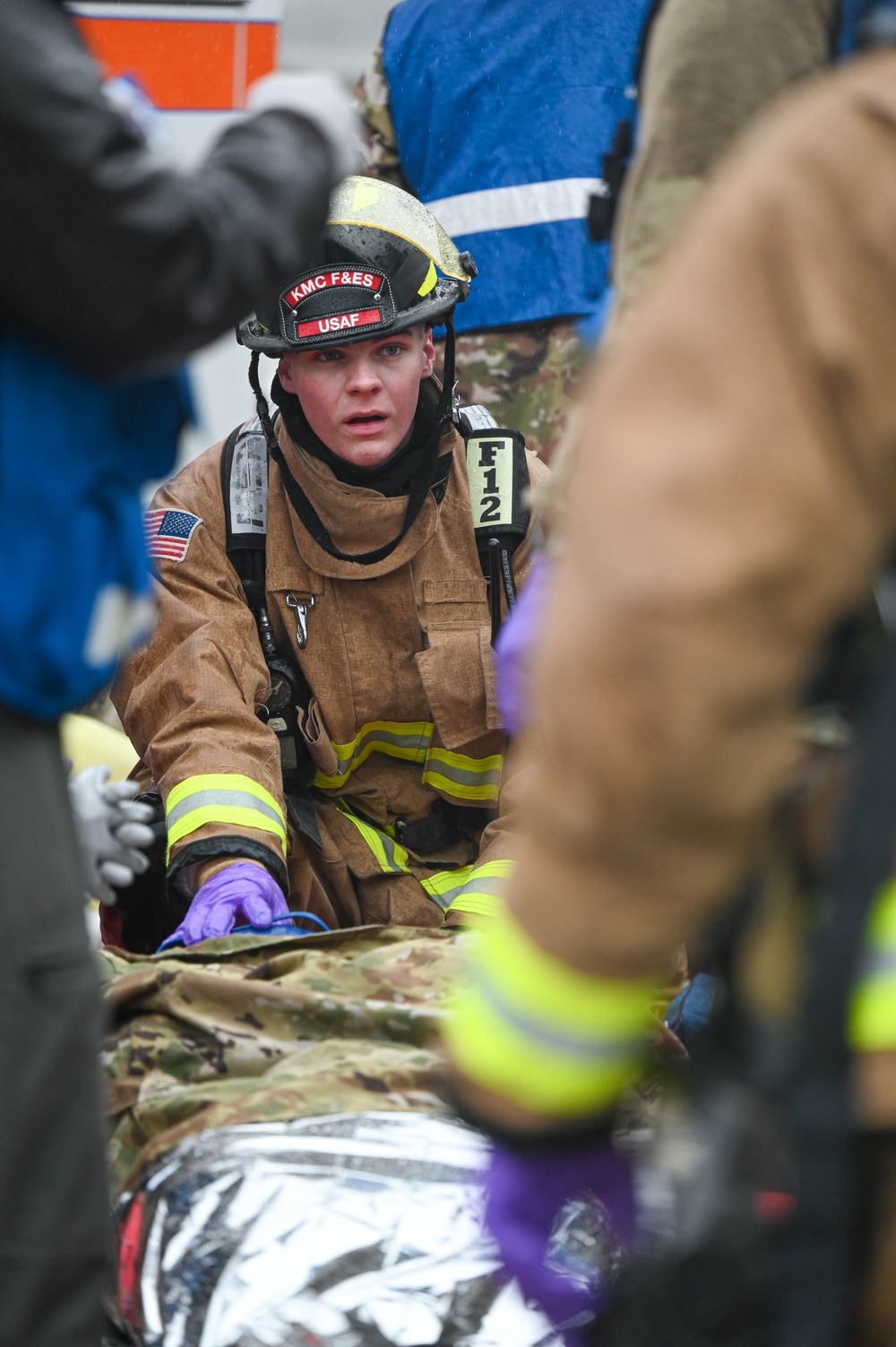 OV 24-3 Simulated aircraft fire tests Airmen readiness