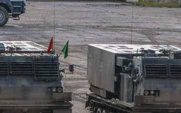 German soldiers execute live fire mission with MARS II weapon system as part of Exercise Dynamic Front 25