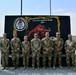 Soldiers stand for section photo.