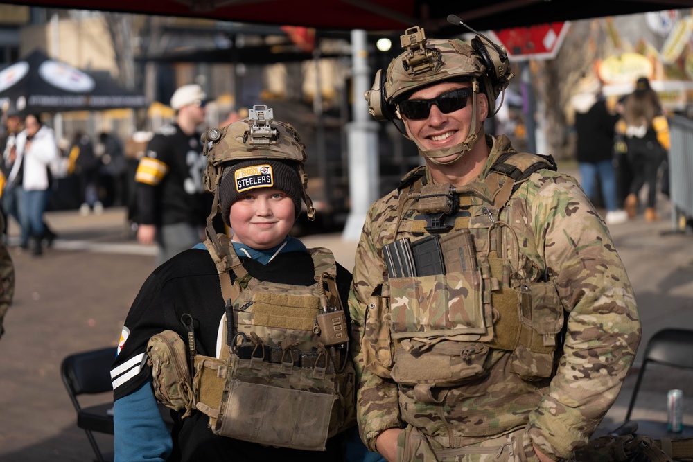 SOF honored at Pittsburgh Steelers Salute to Service game