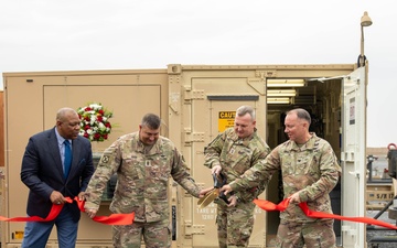 1100th TASMG Engine Repair Shop Ribbon-Cutting Ceremony