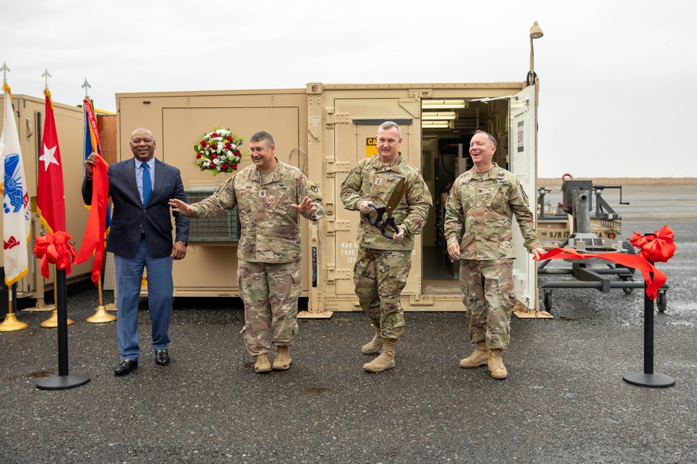 1100th TASMG Engine Repair Shop Ribbon-Cutting Ceremony