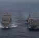 JS Kaga RAS with USNS Washington Chambers