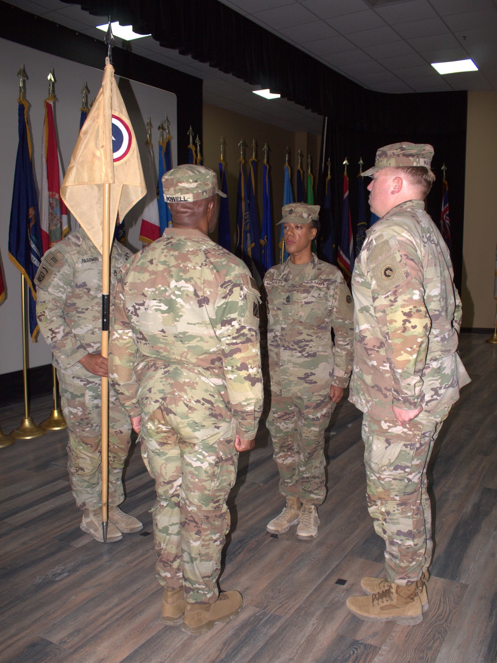 Alpha Company Change of Responsibility Ceremony