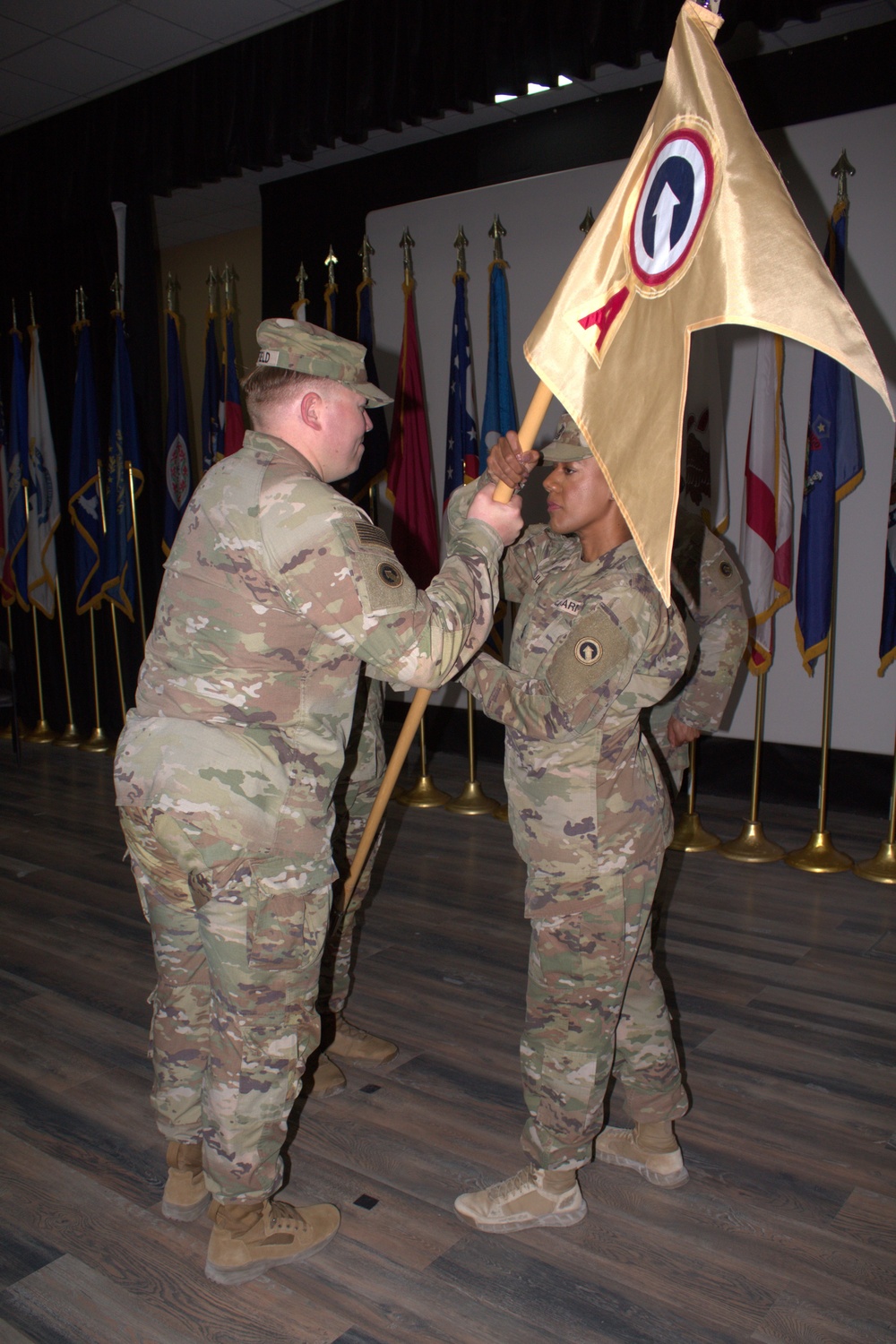 Alpha Company Change of Responsibility Ceremony