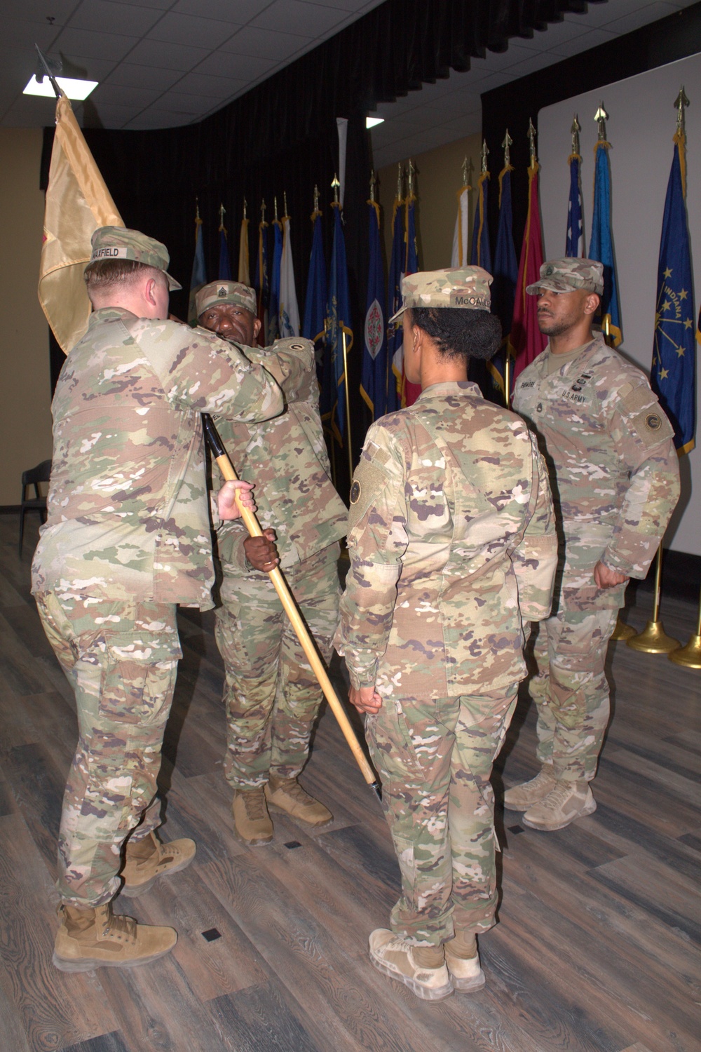 Alpha Company Change of Responsibility Ceremony