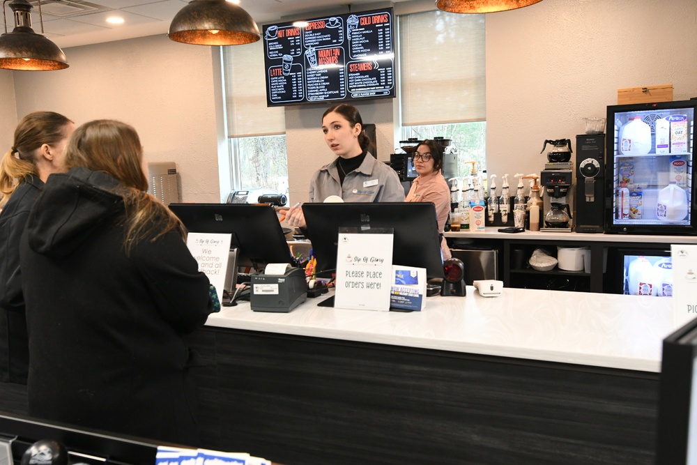 Fort Drum FMWR opens new coffeehouse inside The Peak