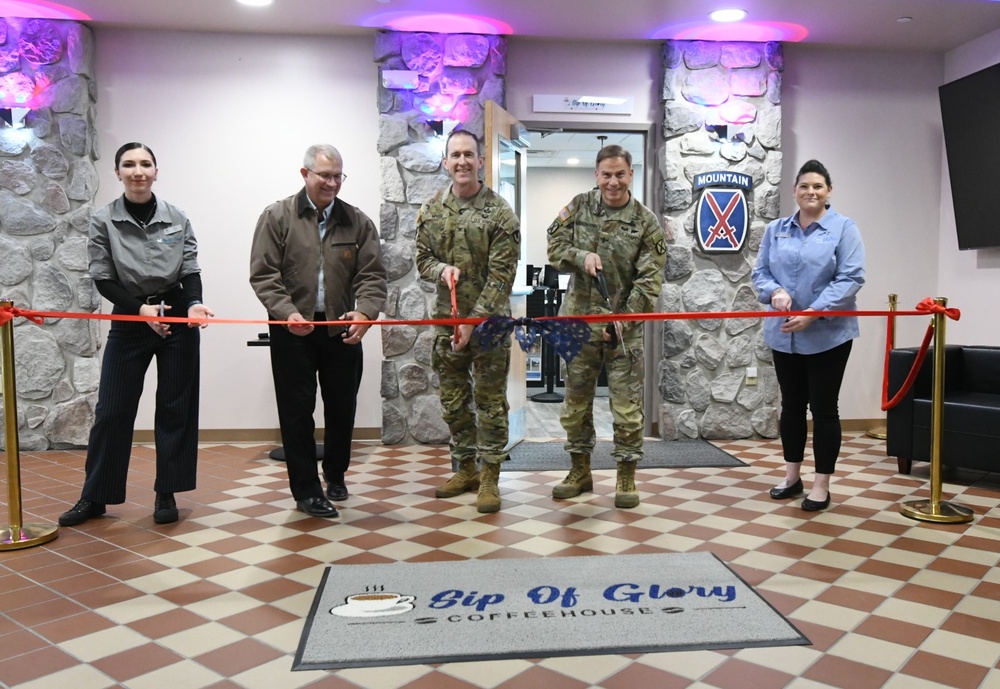 Fort Drum FMWR opens new coffeehouse inside The Peak