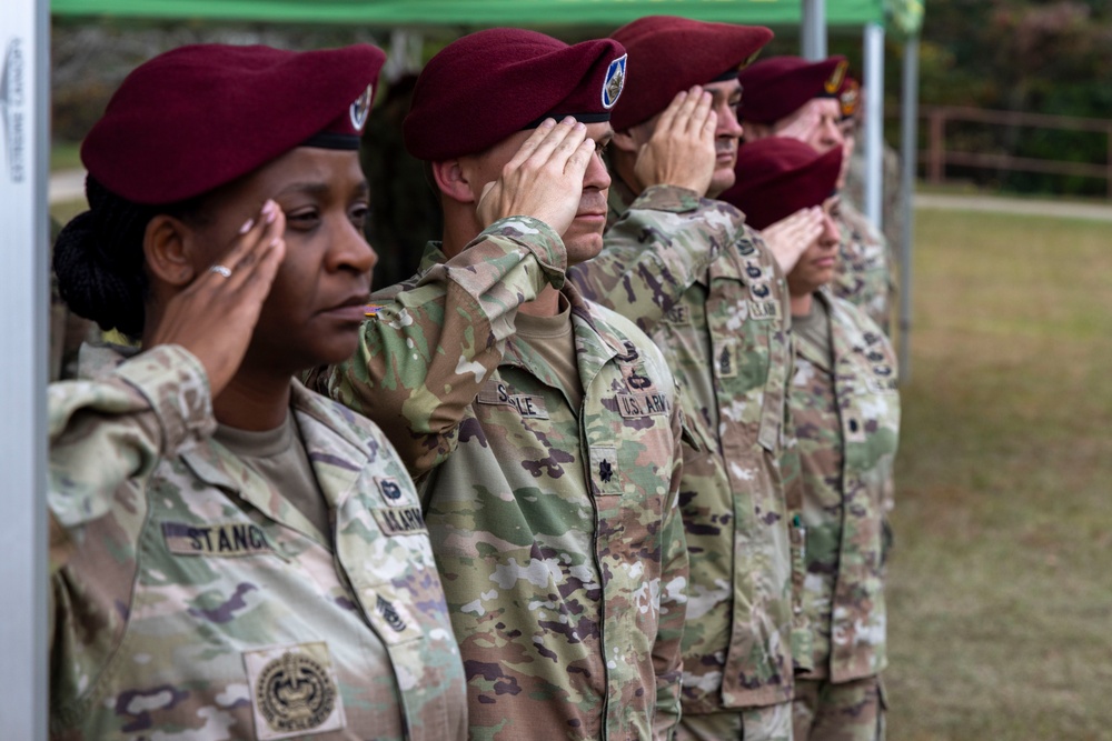 Law Enforcement Company Activation and Patching Ceremony