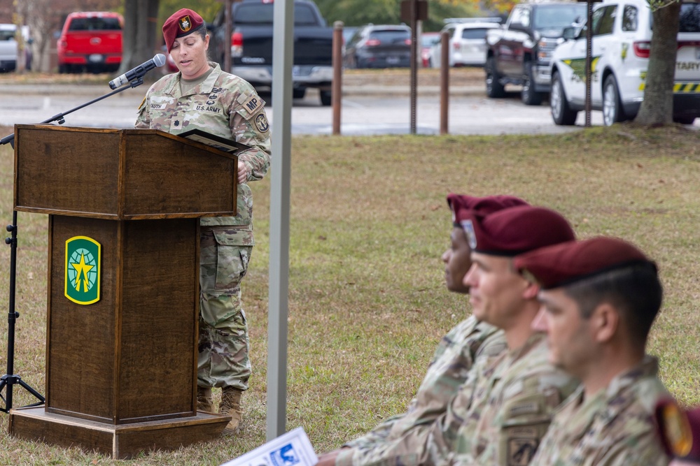 Law Enforcement Company Activation and Patching Ceremony