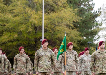 Law Enforcement Company Activation and Patching Ceremony