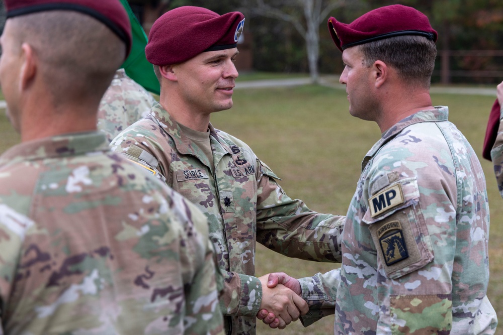 Law Enforcement Company Activation and Patching Ceremony