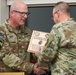 55th Sustainment Brigade Commander Honors Top Performer