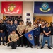 Iwo Jima Sailors at Granby High NJROTC