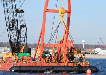 Partners monitor salvage of sunken fishing vessel off New Jersey