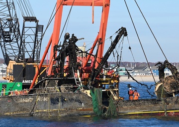 Partners monitor salvage of sunken fishing vessel off New Jersey