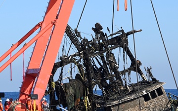 Partners monitor salvage of sunken fishing vessel off New Jersey