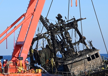 Partners monitor salvage of sunken fishing vessel off New Jersey