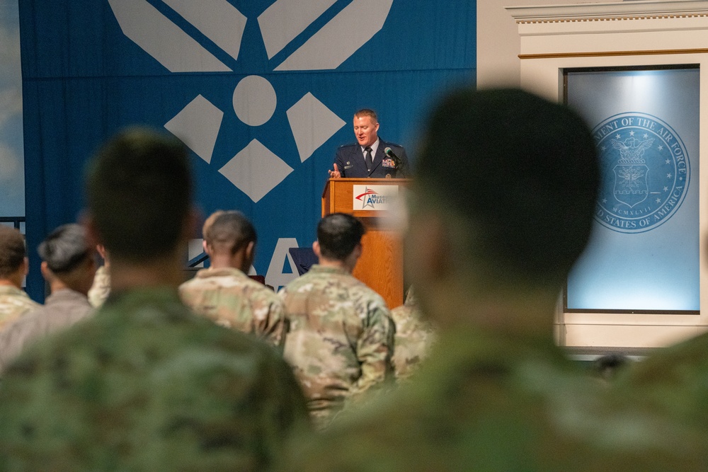 461st OSS inactivation ceremony