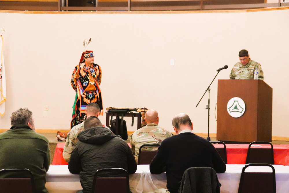 Storyteller with Red Cliff Band of Lake Superior Chippewa highlights Fort McCoy’s 2024 Native American Heritage Month observance