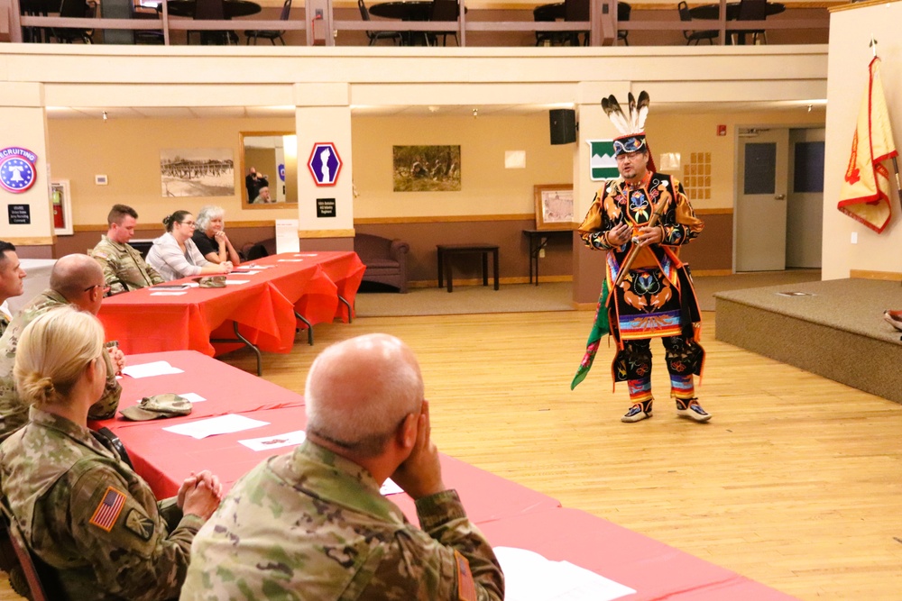 Storyteller with Red Cliff Band of Lake Superior Chippewa highlights Fort McCoy’s 2024 Native American Heritage Month observance