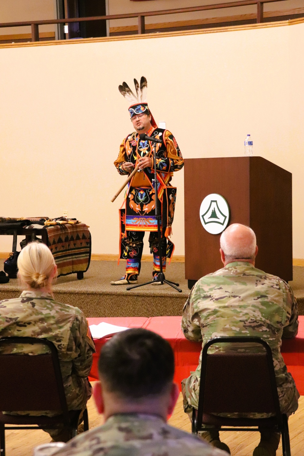 Storyteller with Red Cliff Band of Lake Superior Chippewa highlights Fort McCoy’s 2024 Native American Heritage Month observance