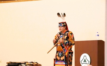 Storyteller with Red Cliff Band of Lake Superior Chippewa highlights Fort McCoy’s 2024 Native American Heritage Month observance