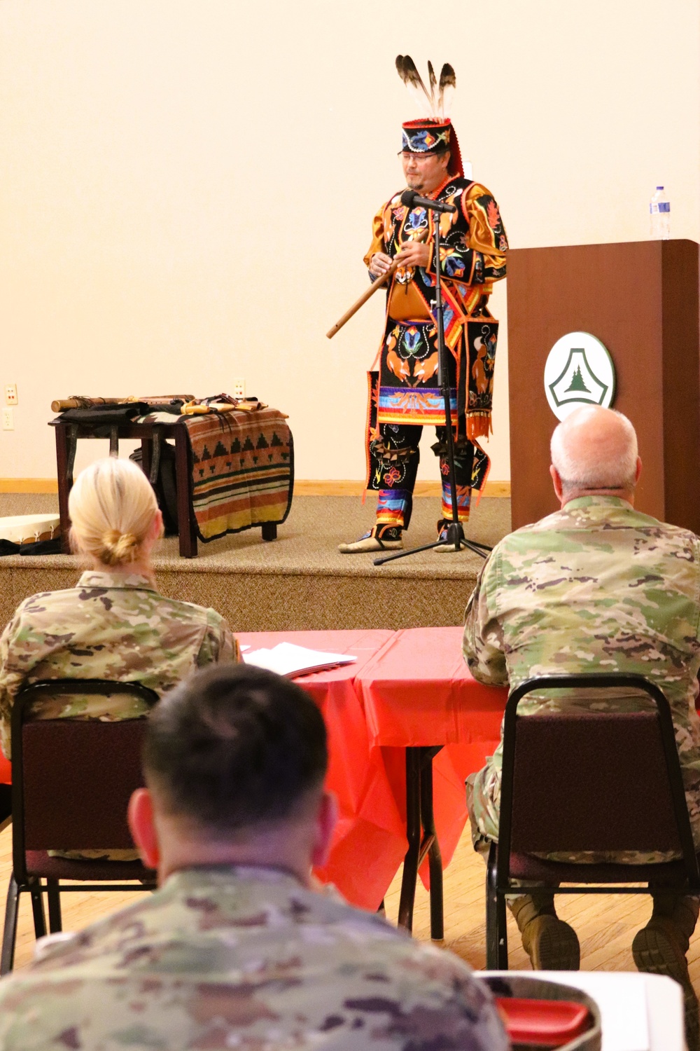 Storyteller with Red Cliff Band of Lake Superior Chippewa highlights Fort McCoy’s 2024 Native American Heritage Month observance