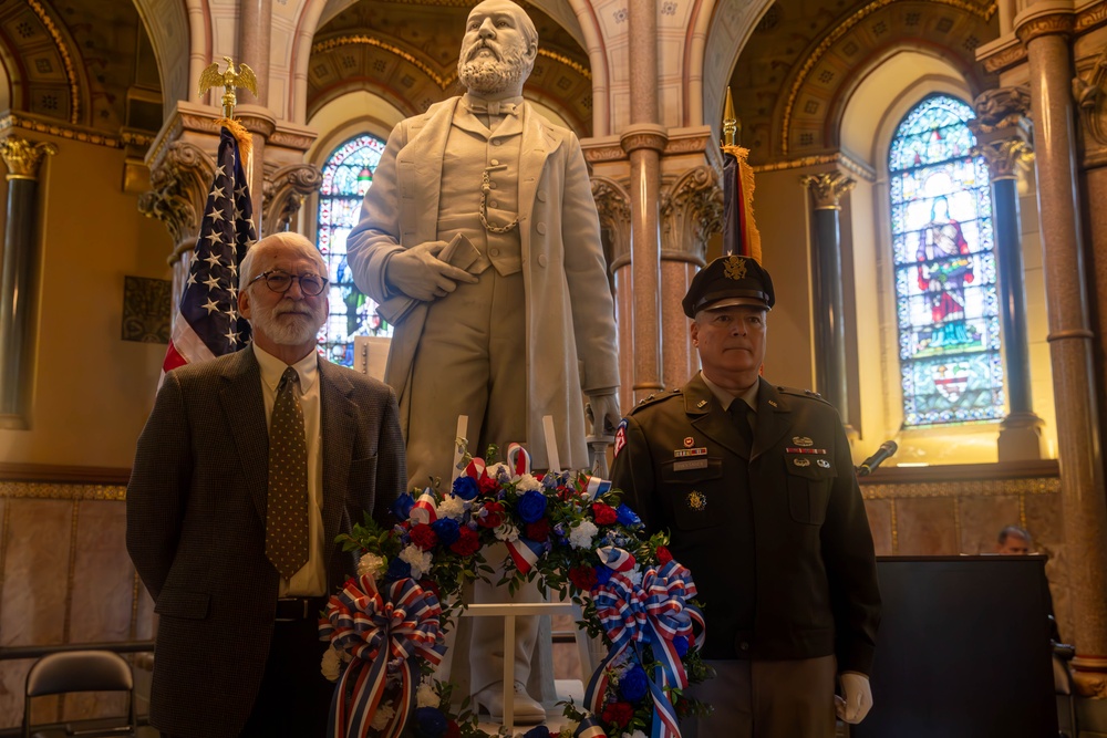 Garfield Presidential Wreath Laying 2024