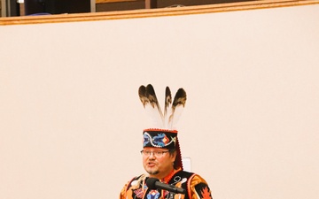 Storyteller with Red Cliff Band of Lake Superior Chippewa highlights Fort McCoy’s 2024 Native American Heritage Month observance