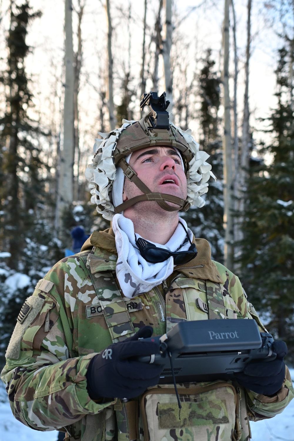 Arctic Wolves battle in snowy Donnelly Training Area