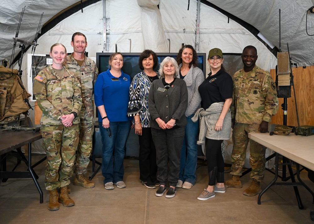 17 TRW Honorary Commanders tour Goodfellow’s joint service mission