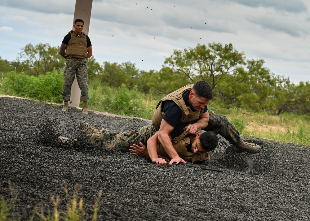 17 TRW Honorary Commanders tour Goodfellow’s joint service mission