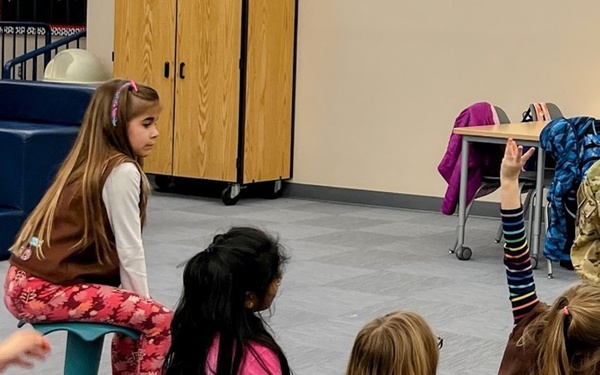 Girl Scouts Learn About Democracy and Leadership