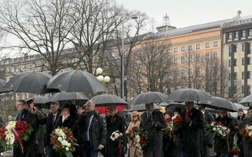 Michigan National Guard and Latvia Commemorate Latvia’s Independence Day: United in Purpose