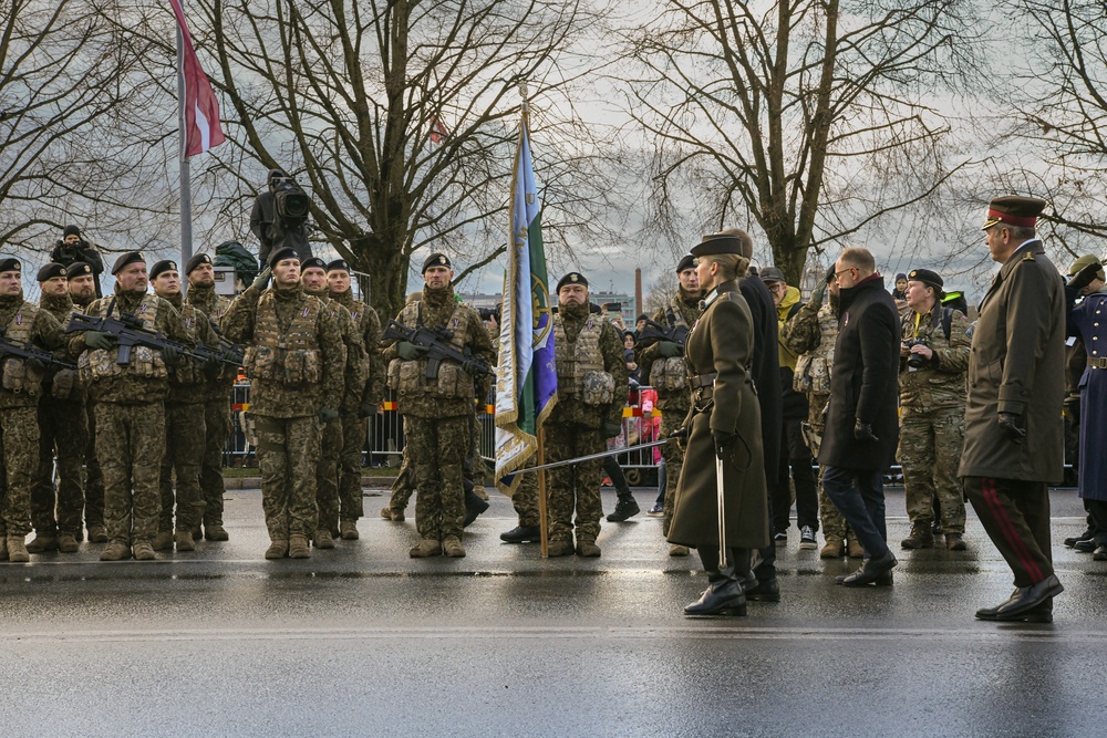 Michigan National Guard and Latvia Commemorate Latvia’s Independence Day: United in Purpose