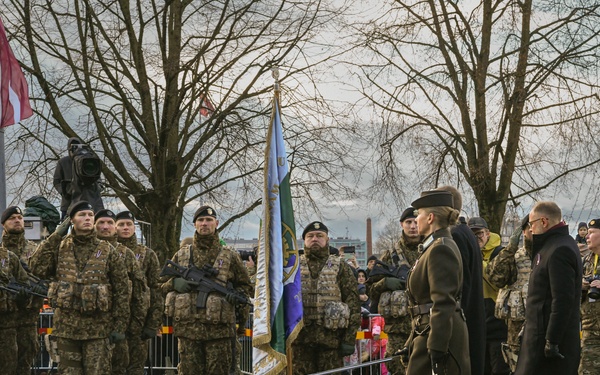 Michigan National Guard and Latvia Commemorate Latvia’s Independence Day: United in Purpose