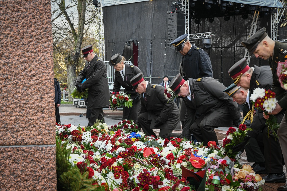 Michigan National Guard and Latvia Commemorate Latvia’s Independence Day: United in Purpose