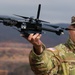 Forward observers use drones to call for artillery fire