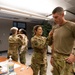 302d Aeromedical Staging Squadron team administers flu shot to reservists