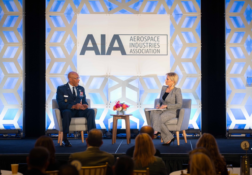 CJCS Participates in AIA Fireside Chat