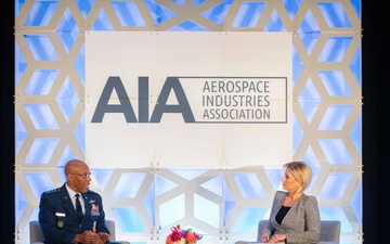 CJCS Participates in AIA Fireside Chat