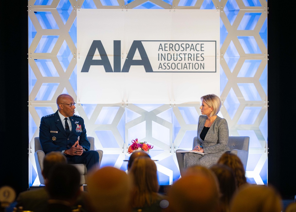 CJCS Participates in AIA Fireside Chat