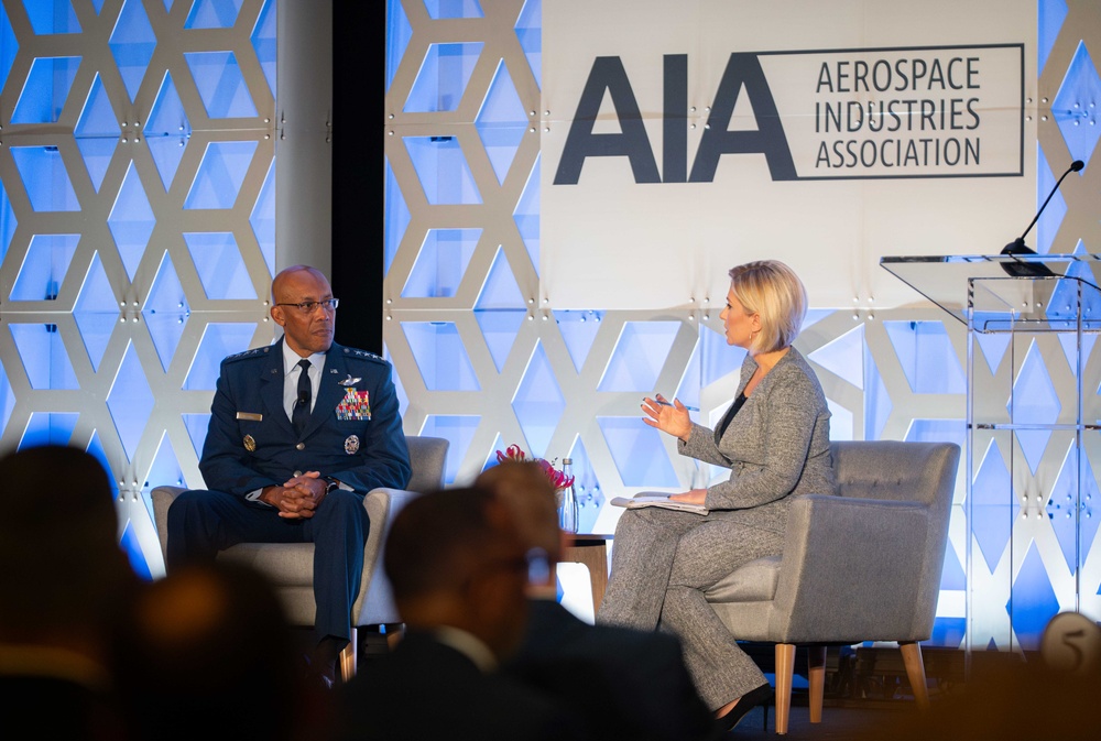 CJCS Participates in AIA Fireside Chat