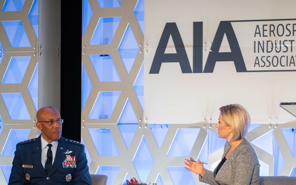CJCS Participates in AIA Fireside Chat